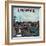 "Town Square, New Castle Delaware," Saturday Evening Post Cover, March 17, 1962-John Falter-Framed Premium Giclee Print