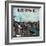 "Town Square, New Castle Delaware," Saturday Evening Post Cover, March 17, 1962-John Falter-Framed Premium Giclee Print