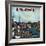 "Town Square, New Castle Delaware," Saturday Evening Post Cover, March 17, 1962-John Falter-Framed Premium Giclee Print