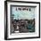 "Town Square, New Castle Delaware," Saturday Evening Post Cover, March 17, 1962-John Falter-Framed Premium Giclee Print