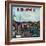 "Town Square, New Castle Delaware," Saturday Evening Post Cover, March 17, 1962-John Falter-Framed Giclee Print