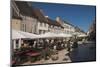 Town Square, Nuit Saint Georges, Wine area, Beaune, Cote d'Or, Burgundy, France, Europe-James Emmerson-Mounted Photographic Print