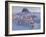 Town Uummannaq during winter in northern West Greenland beyond the Arctic Circle.-Martin Zwick-Framed Photographic Print