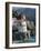 Town View from Coast Road, Amalfi, Campania, Italy-Walter Bibikow-Framed Photographic Print