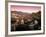 Town View from Krumlov Chateau, South Bohemia, Czech Republic-Walter Bibikow-Framed Photographic Print