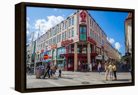 Town view, Gothenburg, province of Västra Götalands län, Sweden-Andrea Lang-Framed Premier Image Canvas