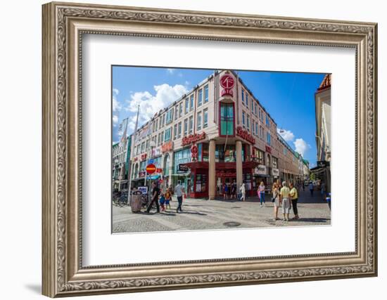 Town view, Gothenburg, province of Västra Götalands län, Sweden-Andrea Lang-Framed Photographic Print