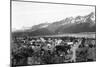 Town View of Seward, Alaska Photograph - Seward, AK-Lantern Press-Mounted Art Print