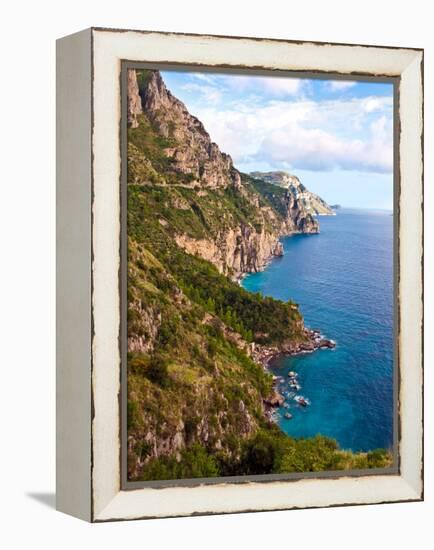 Town View, Positano, Italy-Miva Stock-Framed Premier Image Canvas