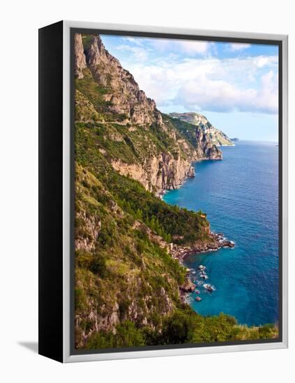 Town View, Positano, Italy-Miva Stock-Framed Premier Image Canvas