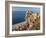 Town View With Castello Ruffo, Scilla, Calabria, Italy-Peter Adams-Framed Photographic Print