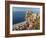 Town View With Castello Ruffo, Scilla, Calabria, Italy-Peter Adams-Framed Photographic Print