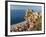 Town View With Castello Ruffo, Scilla, Calabria, Italy-Peter Adams-Framed Photographic Print