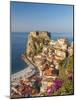 Town View With Castello Ruffo, Scilla, Calabria, Italy-Peter Adams-Mounted Photographic Print