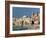 Town View with Duomo from Beach, Cefalu, Sicily, Italy-Walter Bibikow-Framed Photographic Print