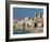 Town View with Duomo from Beach, Cefalu, Sicily, Italy-Walter Bibikow-Framed Photographic Print