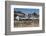 Town View with Tourist Train, Somme Bay, Le Crotoy, Picardy, France-Walter Bibikow-Framed Photographic Print