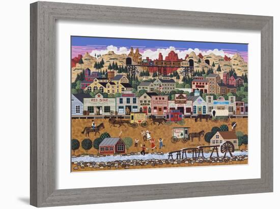 Town-Anthony Kleem-Framed Giclee Print