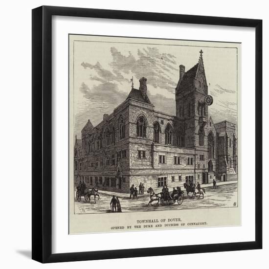 Townhall of Dover, Opened by Duke and Duchess of Connaught-Frank Watkins-Framed Giclee Print