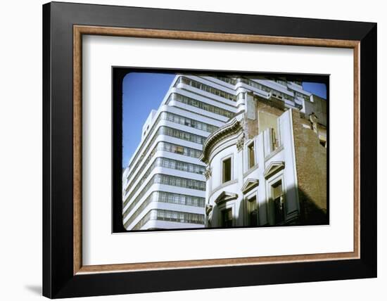 Townhouse Being Demolished-Walker Evans-Framed Photographic Print