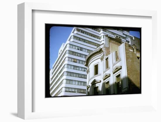 Townhouse Being Demolished-Walker Evans-Framed Photographic Print