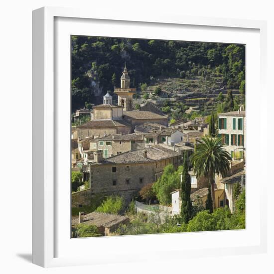 Townscape of Valldemossa, Majorca, Spain-Rainer Mirau-Framed Photographic Print