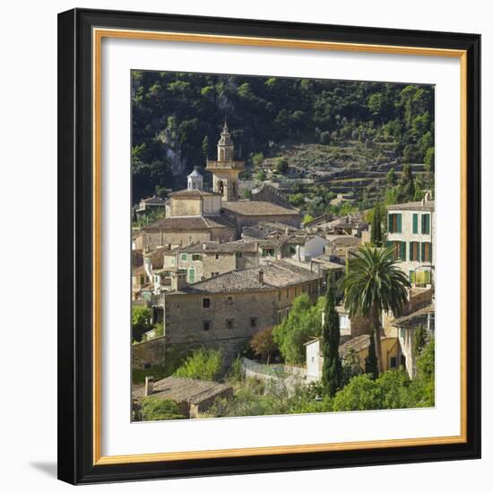 Townscape of Valldemossa, Majorca, Spain-Rainer Mirau-Framed Photographic Print