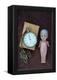 Toy Doll and Watch-Den Reader-Framed Premier Image Canvas