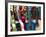 Toy Guitars, Olvera Street Market, El Pueblo de Los Angeles, Los Angeles, California, USA-Walter Bibikow-Framed Photographic Print