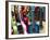 Toy Guitars, Olvera Street Market, El Pueblo de Los Angeles, Los Angeles, California, USA-Walter Bibikow-Framed Photographic Print