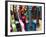 Toy Guitars, Olvera Street Market, El Pueblo de Los Angeles, Los Angeles, California, USA-Walter Bibikow-Framed Photographic Print