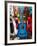 Toy Guitars, Olvera Street Market, El Pueblo de Los Angeles, Los Angeles, California, USA-Walter Bibikow-Framed Photographic Print