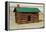 Toy Log Cabin-William P. Gottlieb-Framed Premier Image Canvas