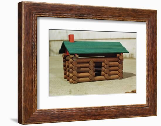 Toy Log Cabin-William P. Gottlieb-Framed Photographic Print