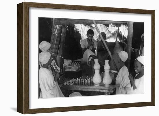 Toy Seller, Oman-null-Framed Photographic Print