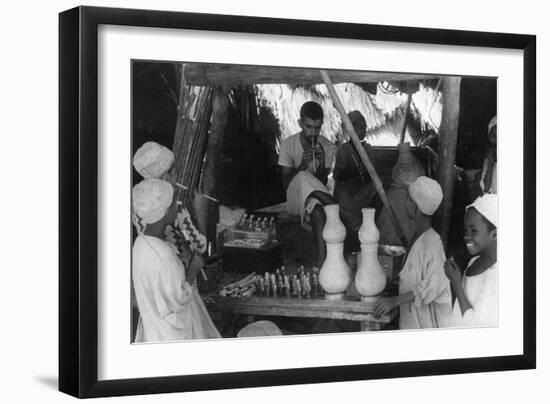 Toy Seller, Oman-null-Framed Photographic Print