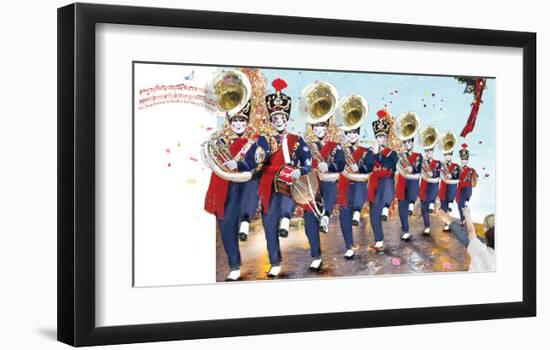 Toy Soldier Band-Nancy Tillman-Framed Art Print