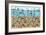 Toy Soldiers - Beach-The Paper Stone-Framed Giclee Print