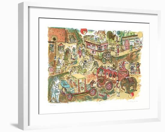 Toy Town-Edward Plunkett-Framed Limited Edition