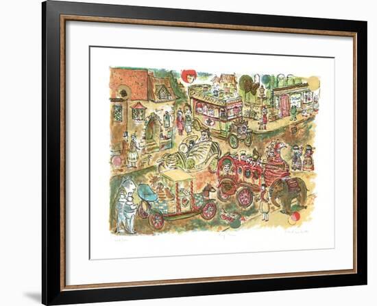 Toy Town-Edward Plunkett-Framed Limited Edition