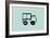 Toy Truck-Albert Koetsier-Framed Art Print