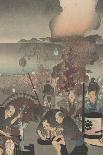 The Great Training Maneuvers by Various Army Corps (Shotai Dai Choren No Z)-Toyohara Chikanobu-Giclee Print