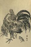 Hen and Chick-Toyohiro Utagawa-Framed Art Print