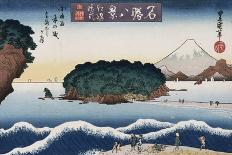 Clearing Weather, Enoshima', , from the Series 'Eight Views of Famous Places'-Toyokuni II-Giclee Print