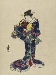 Customs of the Year: New Year's, Two Women-Toyokuni-Giclee Print