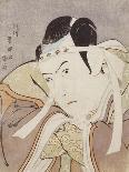 Portraits of Two Actors, 1803-Toyokuni-Framed Giclee Print