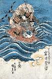 Taira Atsumori (1169-1184)-Toyokuni Utagawa-Framed Premier Image Canvas
