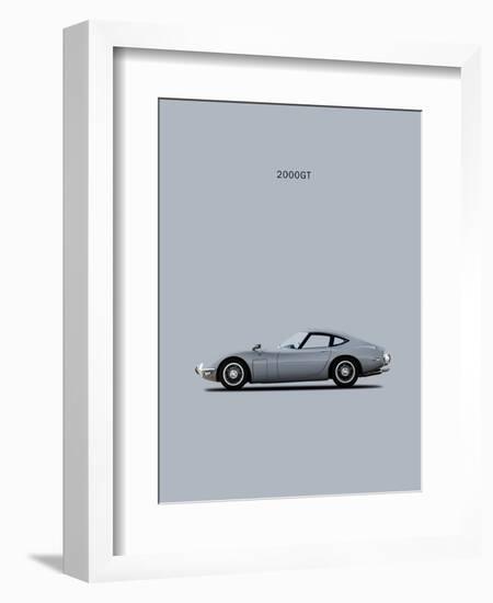 Toyota 2000GT-Mark Rogan-Framed Art Print
