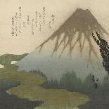 Mount Fuji under the Snow-Toyota Hokkei-Giclee Print