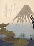 Mount Fuji under the Snow-Toyota Hokkei-Framed Giclee Print